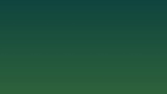 Minimalist loading circle animation on dark green gradient 4k background, for digital interface progress