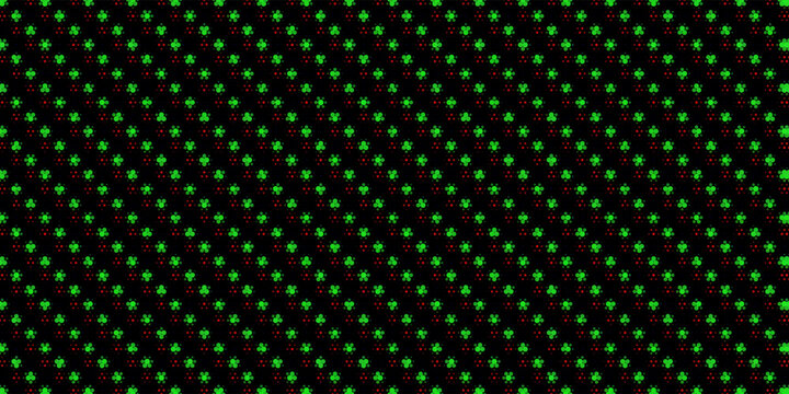 Faded RGB screen pixel background. LCD display grid dots wallpaper. LED TV screen pattern. Red Green Blue diode pixels videowall concept. Projector or television monitor texture backdrop. Vector
