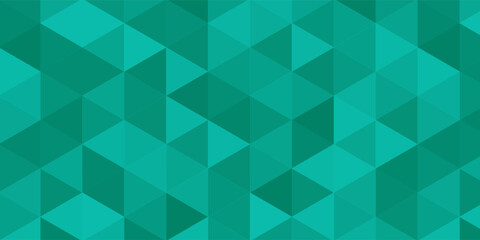 Obraz premium abstract triangle green diamond style pattern.