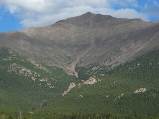 Morning view of Mount Meeker in Rocky Mountain National Park, Colorado © Ted Iwabuchi Nature