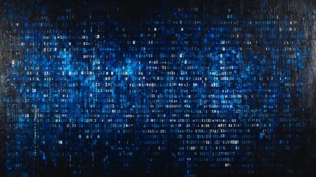 Abstract. Digital. Blue. Pattern. Technology.