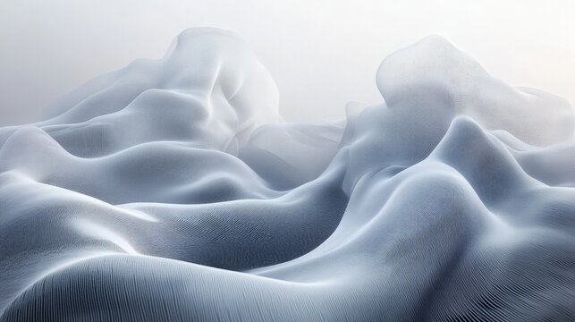 Abstract. Waves. Curves. Textures. Monochrome.