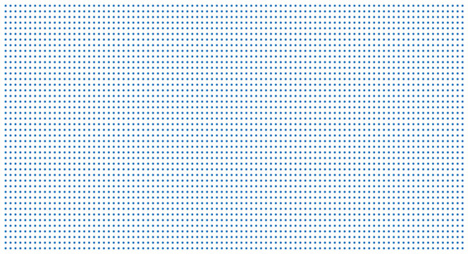 Minimal dot grid pattern for notebook, bullet journal and graph paper. Seamless small dotted background. Vector illustration