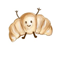 Fototapeta premium croissant