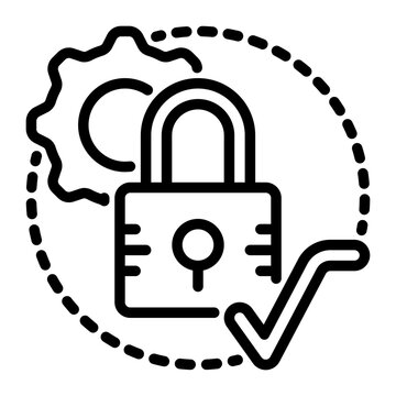access icon, line icon style