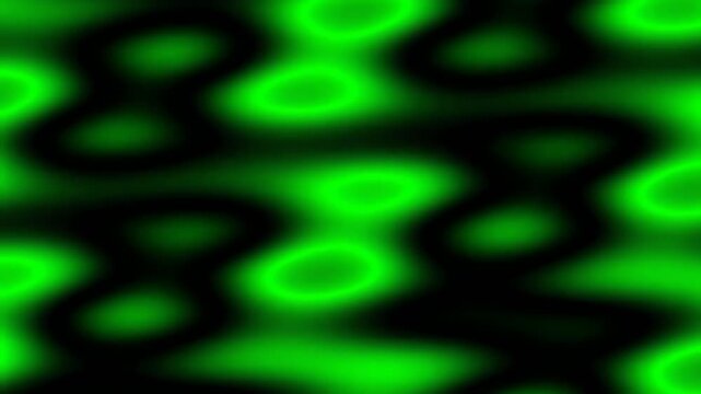 Abstract Neon Green Liquid Motion Background.