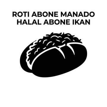 Roti Abone Manado Halal Abone Ikan Traditional Food.