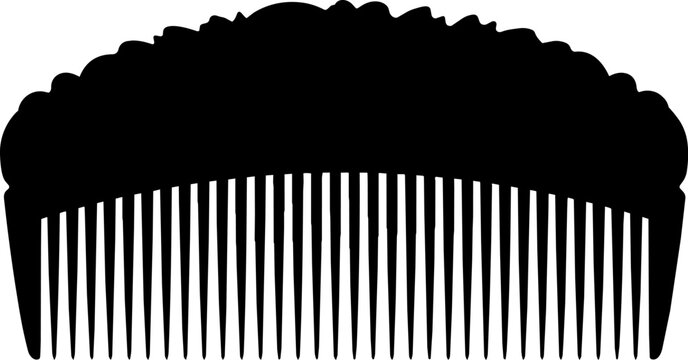 Afro pick wide tooth comb