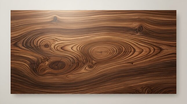 Rich Natural Wood Grain Texture Background with Knots and Swirls for Interior Design and Furniture Applications