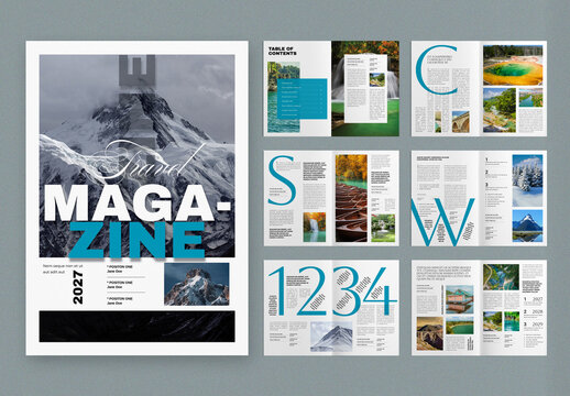 Travel Magazine Layout