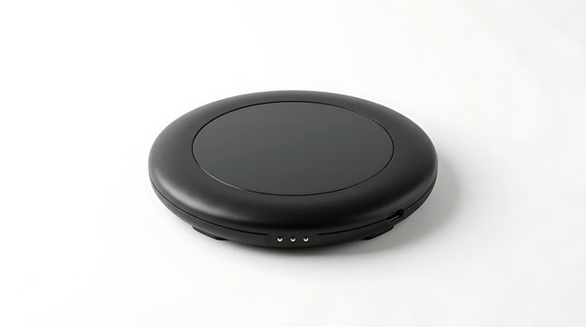 Wireless restaurant queue pager mockup on clean white background
