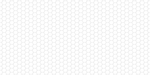 PNG silver gray polygonal outline seamless minimal grid pattern for luxury and digital background. Hexagon net geometric texture honeycomb or lattice pattern. Vector illustration. © LionStudio