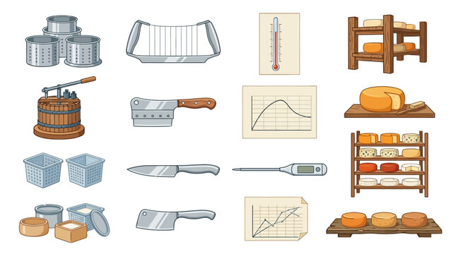 Bakery Kitchen Utensils Tools.