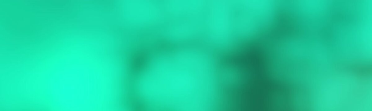 Turquoise and mint haze glides around soft shadows in a seamless loop, forming a fresh animated website banner background template