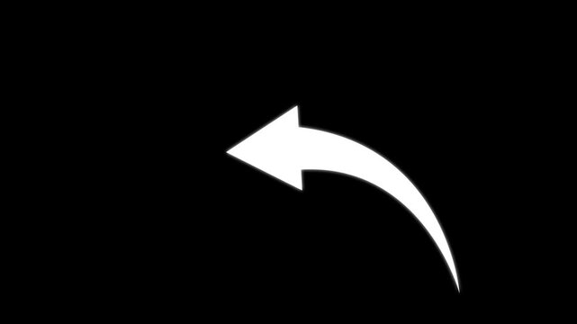 Navigation layout direction graphic draws smooth white curved boundary paths on black. UI design template configuration tools apply a navigation layout direction graphic tool.