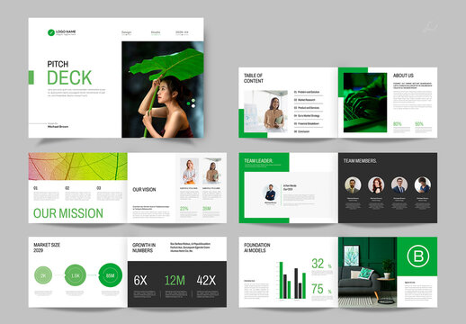 PitchDeck Brochure Template
