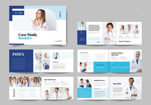 Medical Case Study Booklet Template