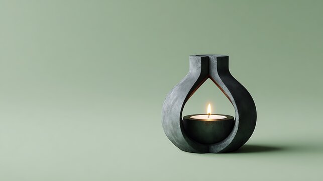 Glowing Light Bulb in Glass on a Rustic Wooden Table Symbolizing Innovation and Creative Ideas
