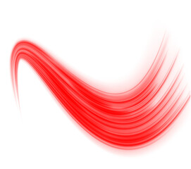 Naklejka premium Colorful dry brush stroke with rough artistic texture. Modern isolated illustration. PNG