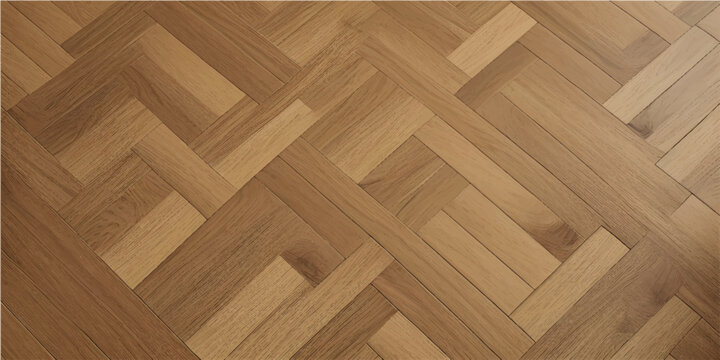 Classic Herringbone Oak Wood Flooring Texture Natural Hardwood Background