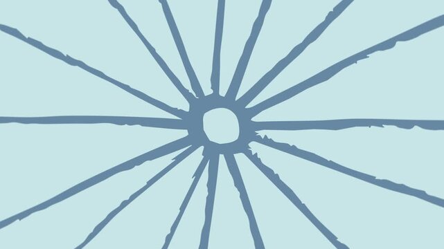 Abstract hand drawn rotating sun rays, abstract rotating sun rays for summer theme