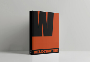 Bold Modern Book Cover Mockup PSD