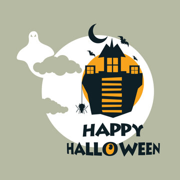 Happy Halloween Greeting Card
