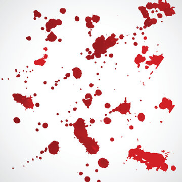 Blood Splatter Stain Background