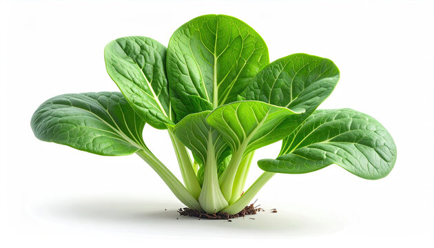 Fresh Green Lettuce Head with Vibrant Leaves for Healthy Eating