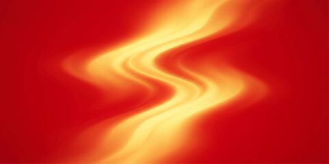 Abstract Red Fire Wave Background with Flowing Silk Texture Glowing Light and Fiery Motion Design © Pixel x