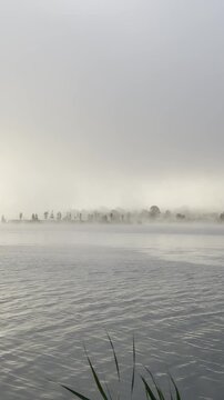 Golden Hour Magic: Steam Rising at Dawn