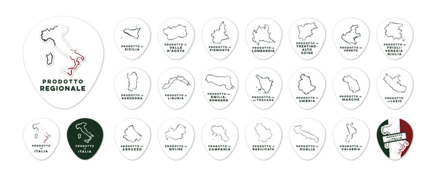 Made in Italy and in our regions