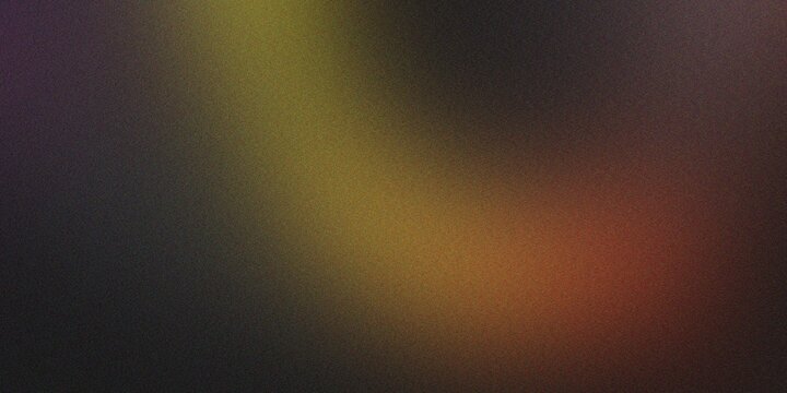 Abstract yellow and brown blurred gradient background with grain texture and warm artistic light sweep for creative projects.