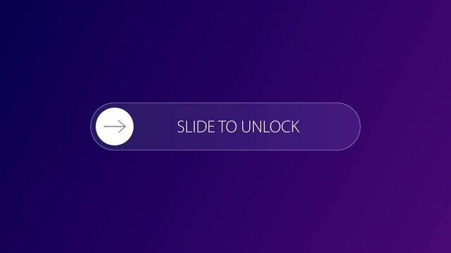 Slide to unlock animation