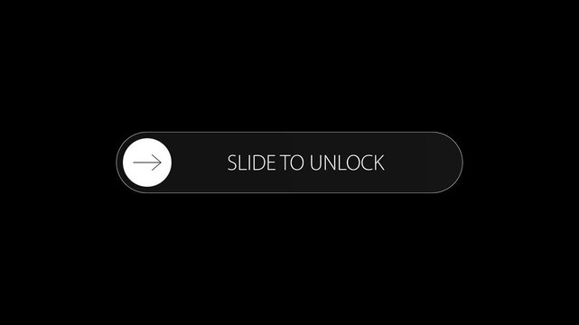 Slide to unlock animation