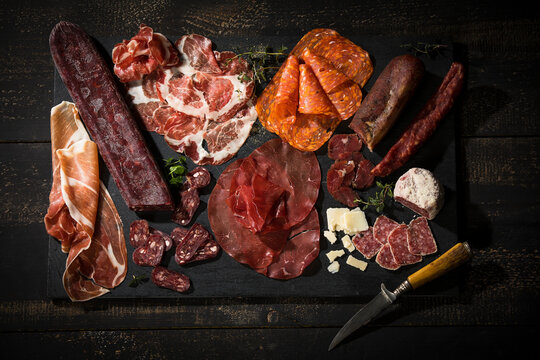 Assorted Italian cold cuts