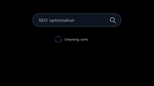 SEO optimization dashboard featuring AI website audit, keyword rankings, organic traffic growth, search visibility and seo performance analytics. Alpha channel, transparent background, overlay.