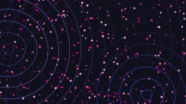 abstract background with stars