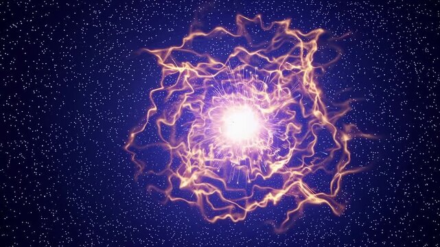 Bright explosion of colorful light rays radiating outward in a dynamic display, showcasing vibrant colors and energy in a dark background setting