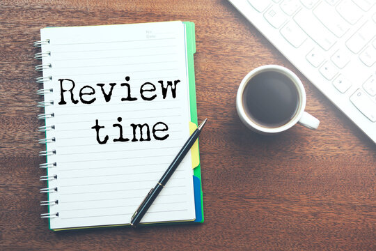 review time Business Concept. text
