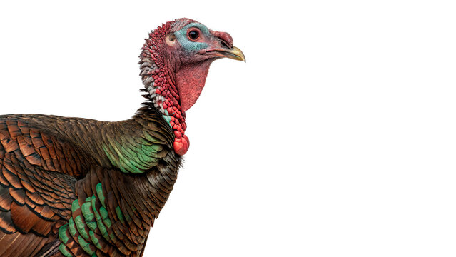 Wild wild turkey bird wildlife fauna hunting object isolated on a transparent background