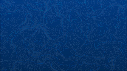 Abstract blue topography map showing digital terrain contours © DG-Studio