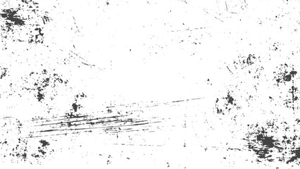 Fototapeta premium Black and White Scratch Grunge Texture with Dust Overlay, Distressed Urban Surface, Vintage Grain Pattern, High Quality Vector Illustration.