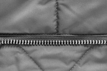 Clothes zipper closeup © Tarzhanova
