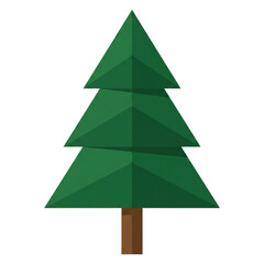 Fototapeta premium tree, nature, plant, vector, summer, spring, symbol, icon, cartoon, design, branch, art