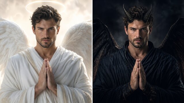 Angel and demon