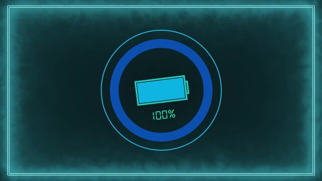 Power energy animation tracking updates battery cells up to maximum status lines. Cloud database systems require an automated performance monitor power energy animation map.