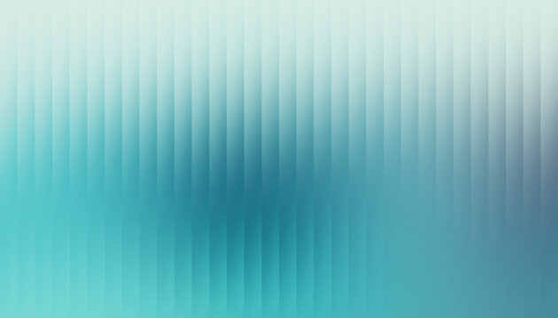 Abstract blue green gradient background with vertical lines