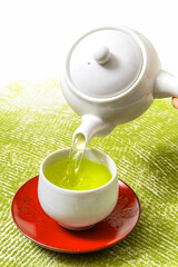 典型的な緑茶　typical Japanese green tea © norikko
