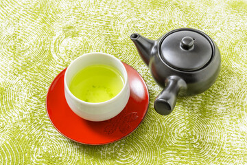 典型的な緑茶　typical Japanese green tea © norikko
